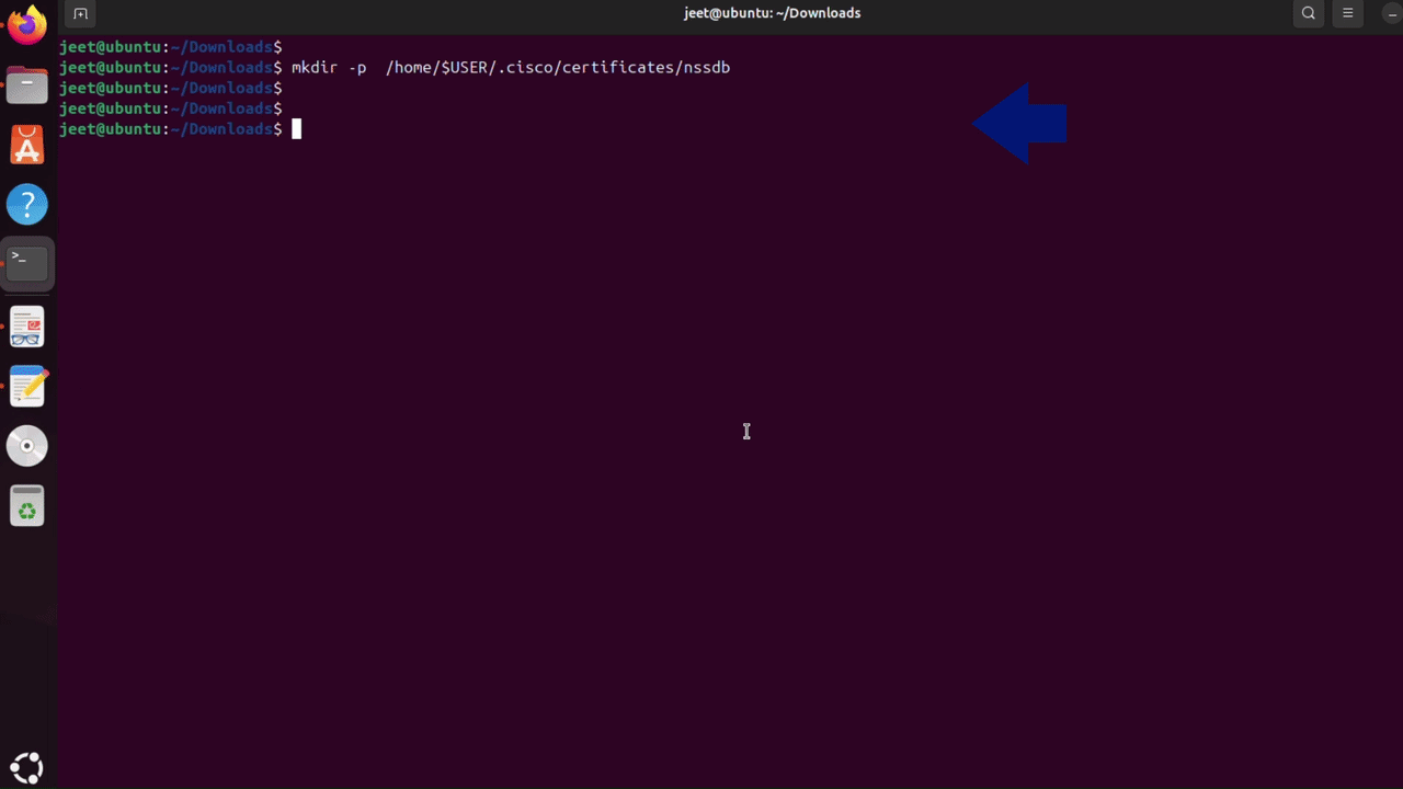 Import Certificate Screenshot